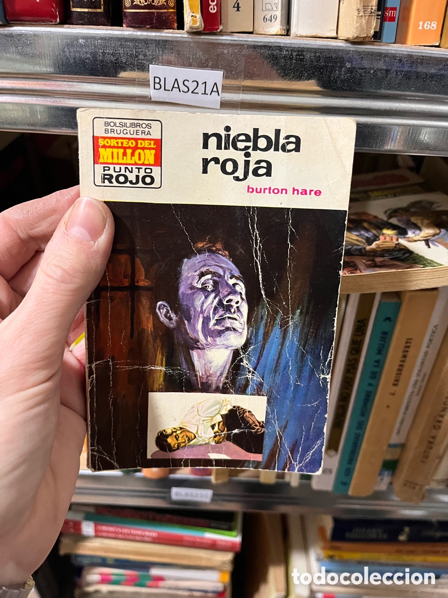 Libros de segunda mano: BLAS21A BOLSILIBROS BRUGUERA SORTEO DEL MILLON RONC niebla roja burton hare