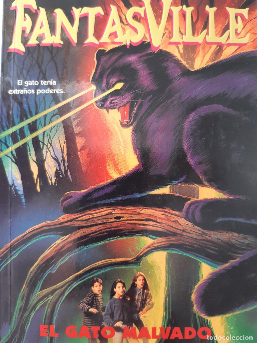 Libros de segunda mano: EL GATO MALVADO FANTASVILLE CHRISTOPHER PIKE GATO EXTRA&Ntilde;OS PODERES FANTASTICO