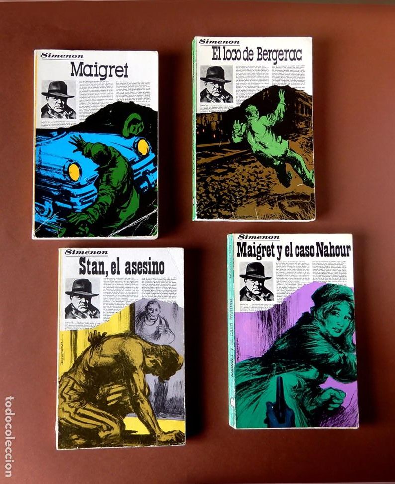 Libros de segunda mano: SIMENON / MAIGRET - LOTE DE 4 NOVELAS - LUIS DE CARALT EDITOR - 1&ordf; EDICI&Ograve;N 1964 - ORIGINALES.