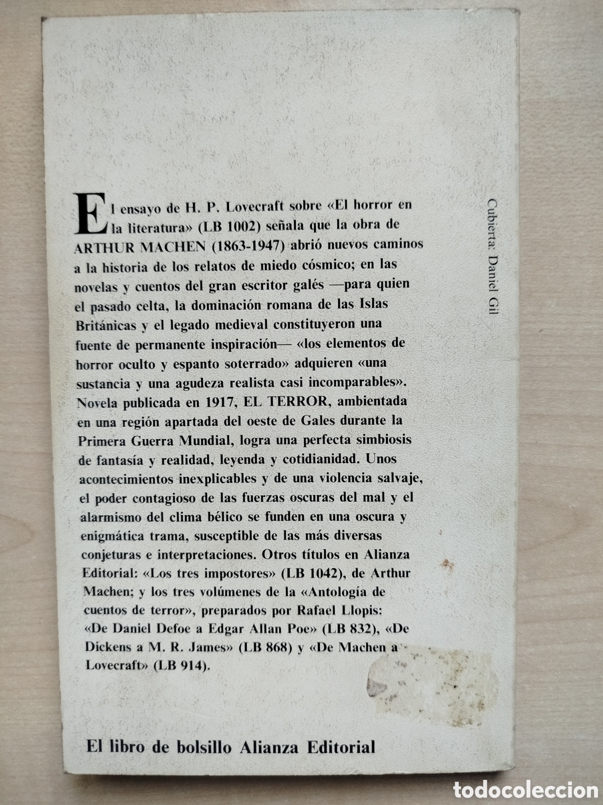Libros de segunda mano: Arthur Machen, El terror - Foto 2