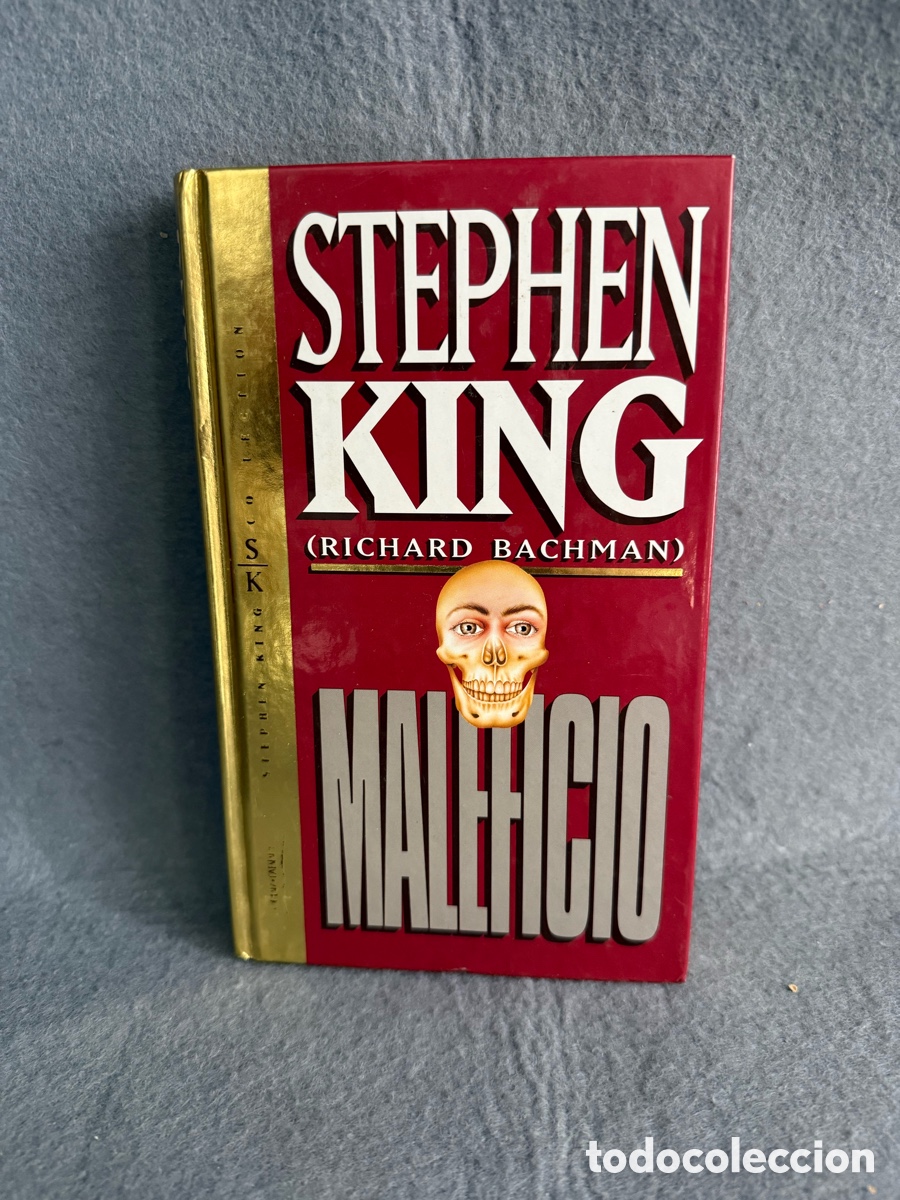 Libros de segunda mano: MALEFICIO -STEPHEN KING - TAPA DURA BUEN ESTADO ORBIS-FABBRI - RICHARD BACHMAN