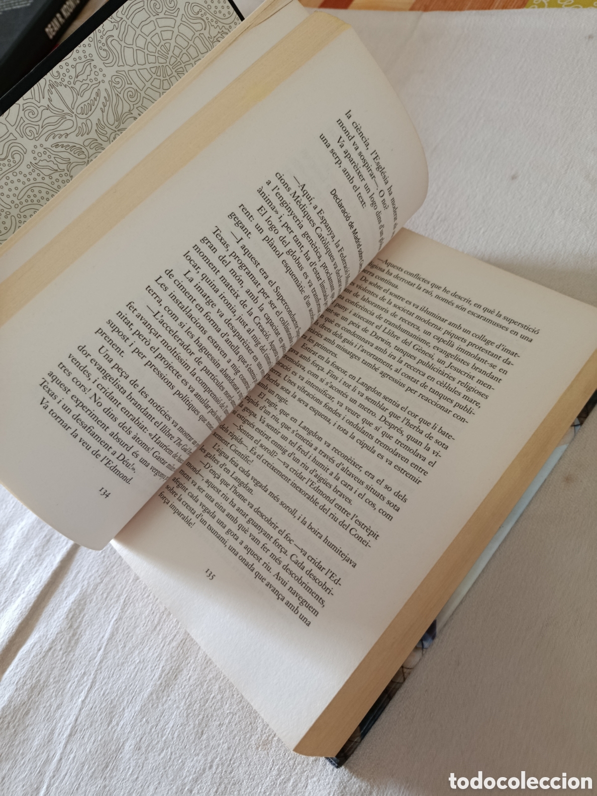 Libros de segunda mano: Origen (en catal&aacute;n) - Dan brown - Foto 3