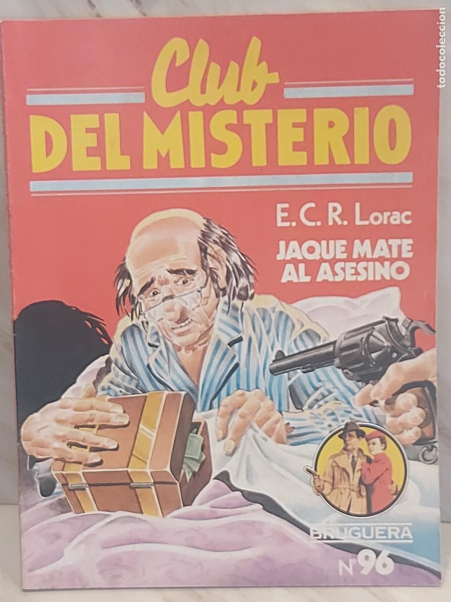Libros de segunda mano: CLUB DEL MISTERIO / 96 / JAQUE MATE AL ASESINO / 1&ordf; ED / R. STOUT / ED: BRUGUERA-1983