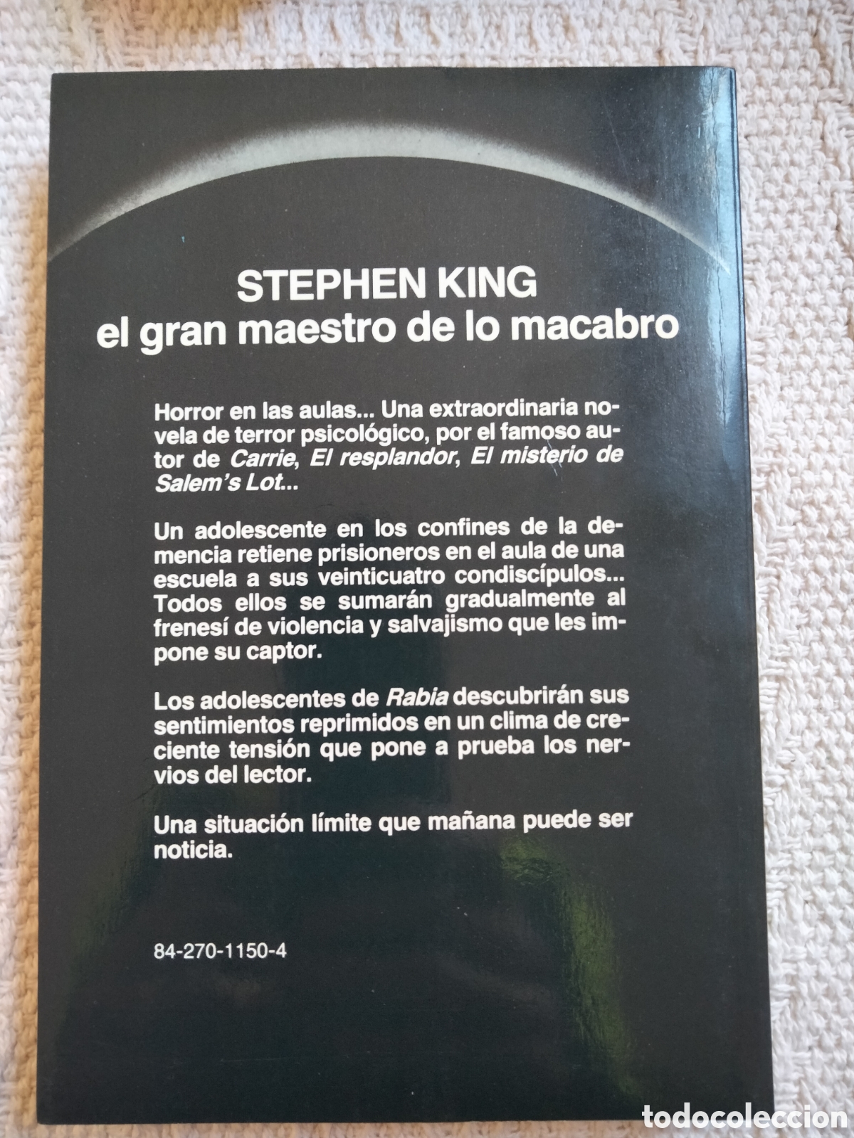 Libros de segunda mano: Rabia, de Stephen King - Foto 2