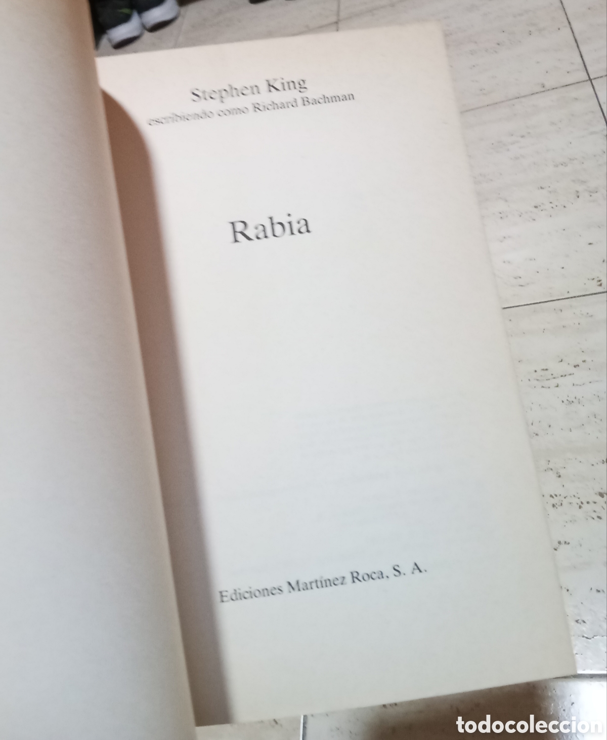 Libros de segunda mano: Rabia, de Stephen King - Foto 4