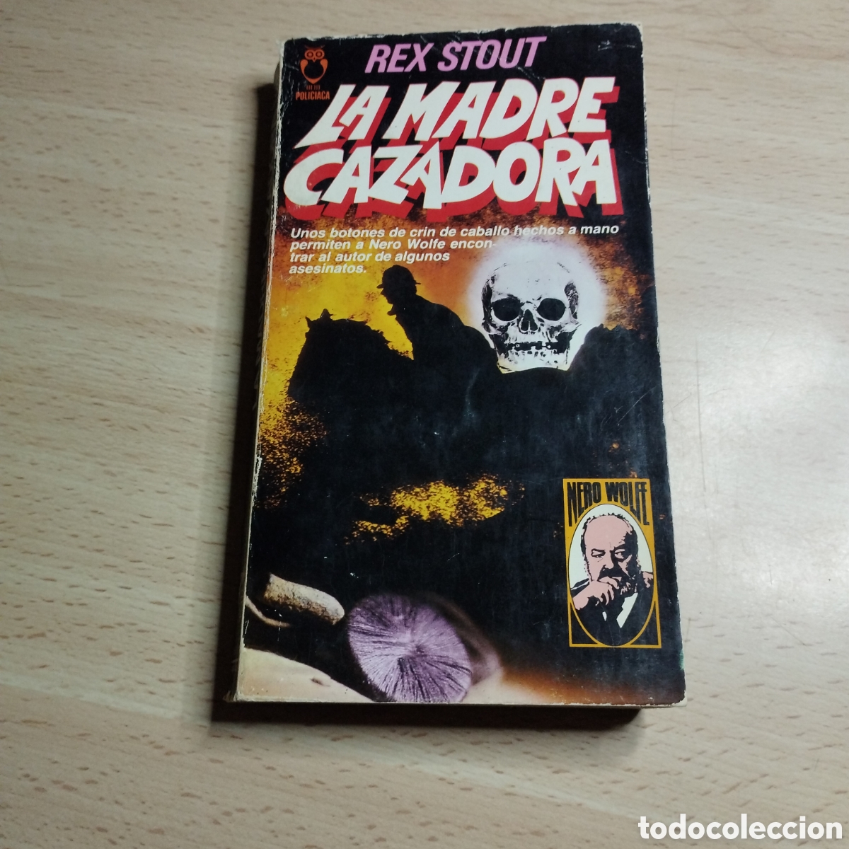 Libros de segunda mano: La madre cazadora. Rex Stout. 1981. Plaza & Jan&eacute;s 1&ordf; Edici&oacute;n