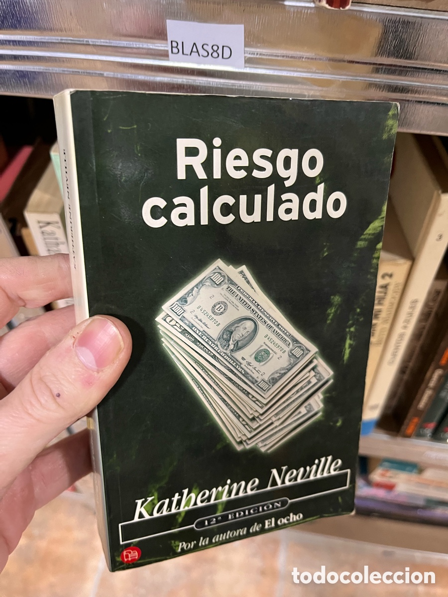 Libros de segunda mano: BLAS8D Riesgo calculado - Katherine Neville
