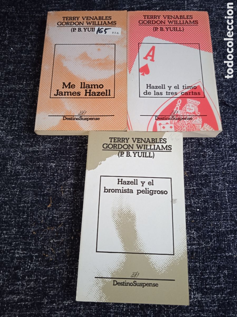Libros de segunda mano: TERRY VENABLES Y GORDON WILLIAMS -LOTE DE 3 NOVELAS POLICIACAS
