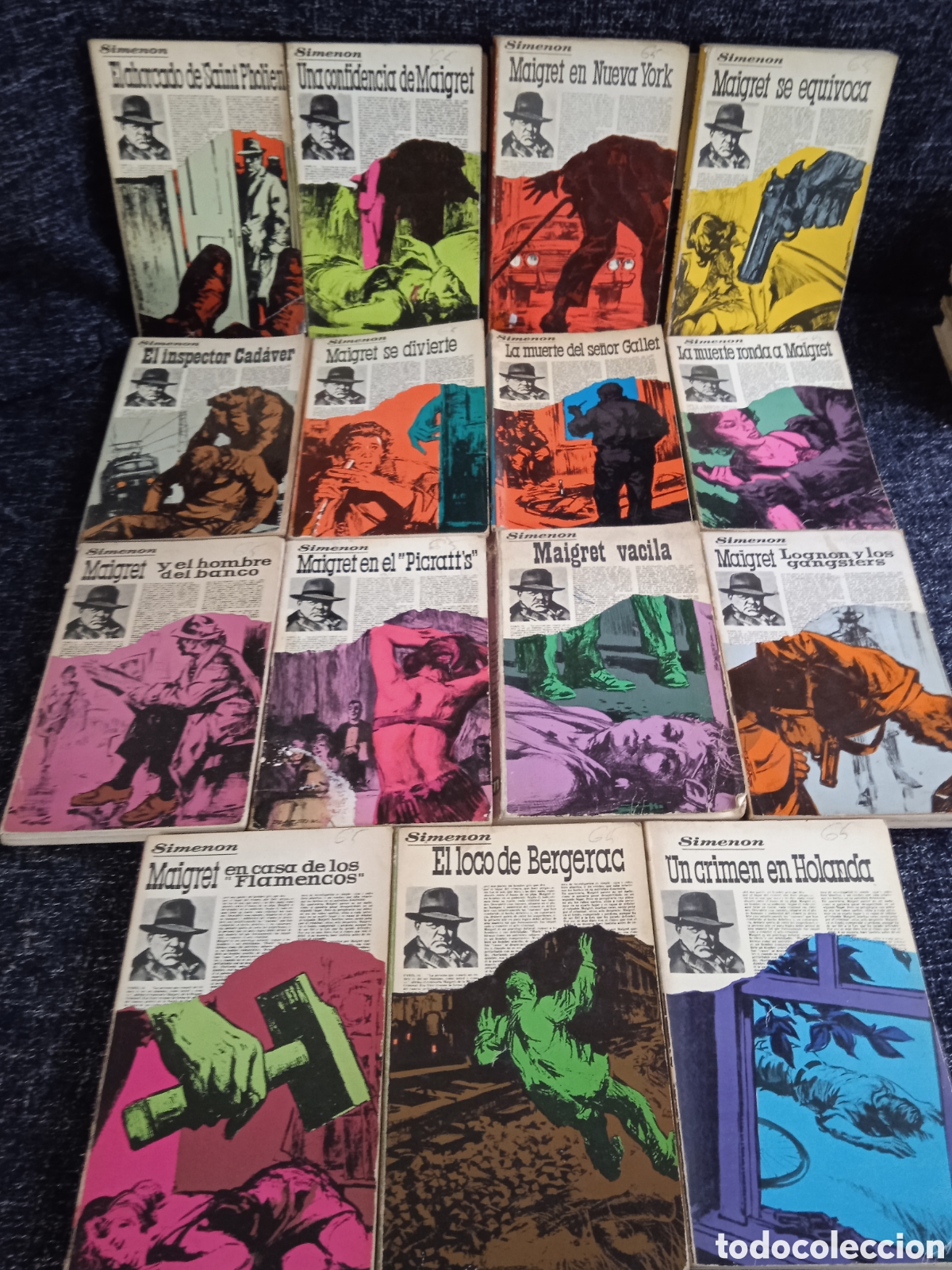 Libros de segunda mano: MAIGRET SIMENON - LOTE DE 30 NOVELAS -ED. LUIS DE CARALT EDITOR