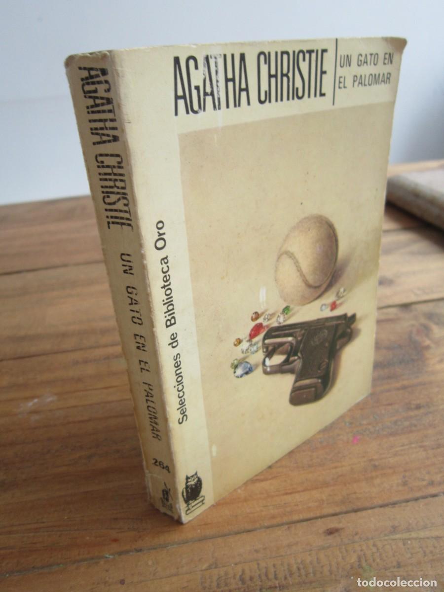 Libros de segunda mano: UN GATO EN EL PALOMAR. Agatha Christie. Selecciones Biblioteca Oro 264 Molino 1960