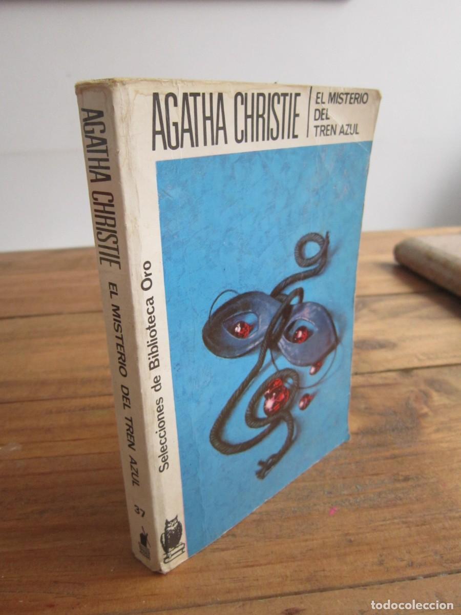 Libros de segunda mano: EL MISTERIO DEL TREN AZUL. Agatha Christie. Selecciones Biblioteca Oro 37 Molino 1975