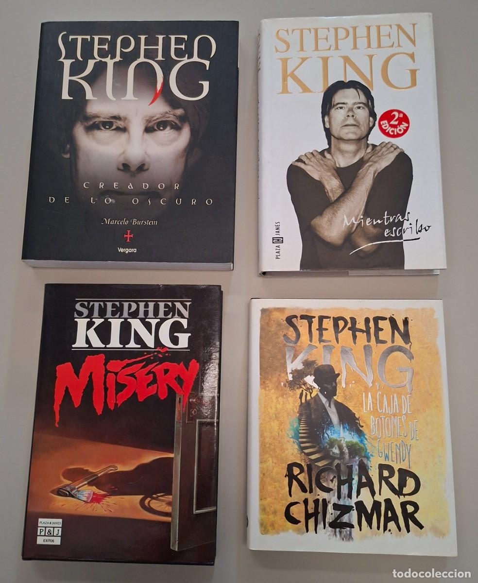 Libros de segunda mano: LOTE DE 4 LIBROS DE STEPHEN KING MUY BIEN CONSERVADOS - A&Ntilde;OS 2001, 2001, 2018, 1991, ..A3818