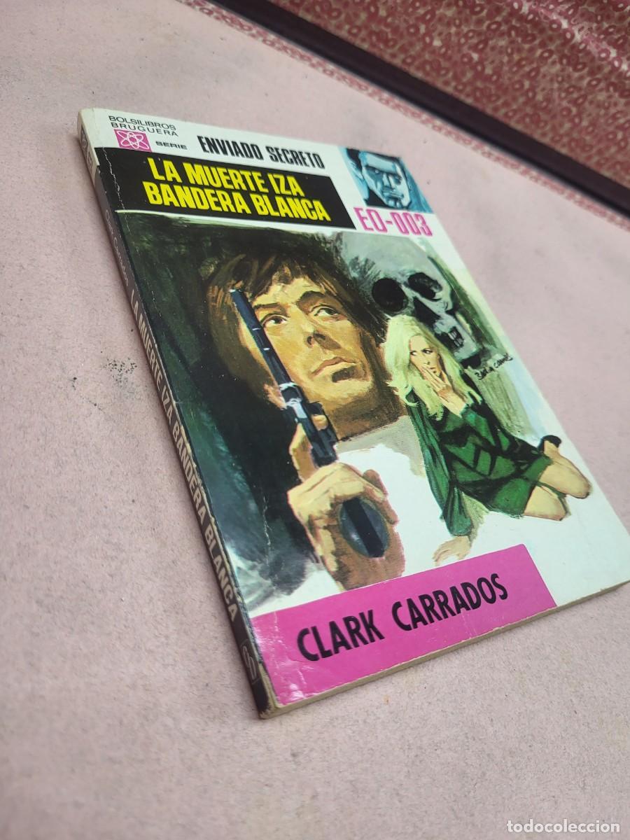 Libros de segunda mano: LIBRO BOLSILLO ENVIADO SECRETO BRUGUERA CLARK CARRADOS 133