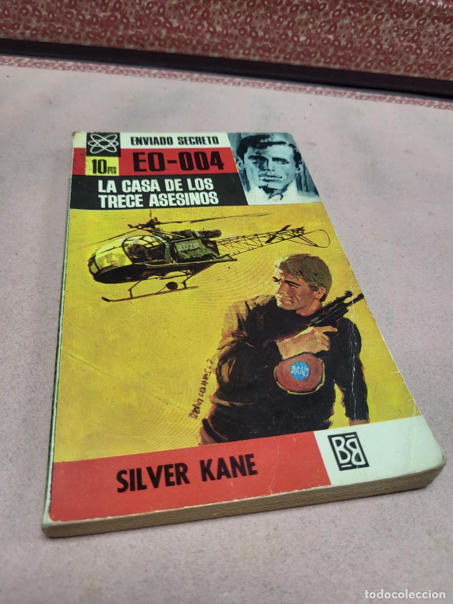 Libros de segunda mano: LIBRO BOLSILLO ENVIADO SECRETO BRUGUERA SILVER KANE 19