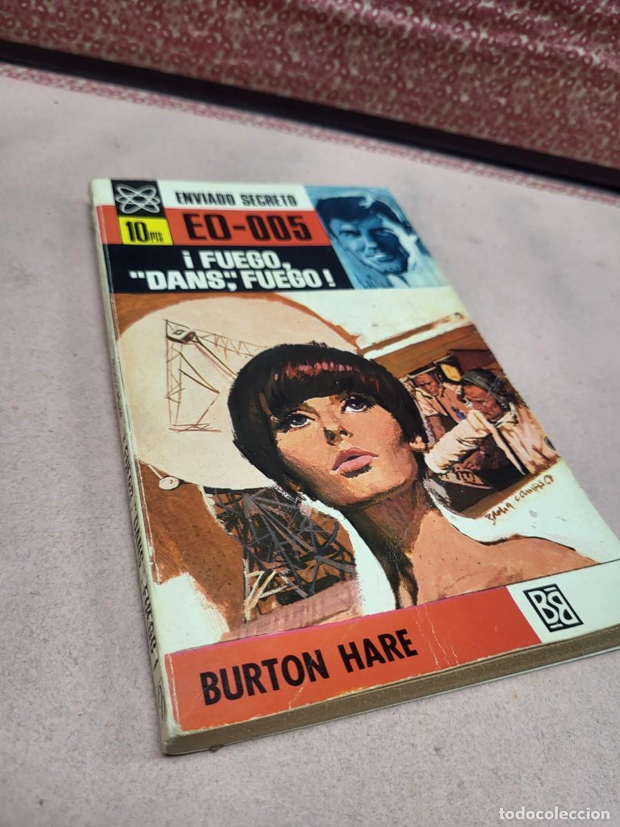 Libros de segunda mano: LIBRO BOLSILLO ENVIADO SECRETO BRUGUERA BURTON HARE 32