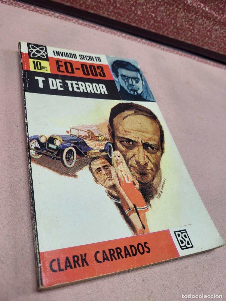 Libros de segunda mano: LIBRO BOLSILLO ENVIADO SECRETO BRUGUERA CLARK CARRADOS 54