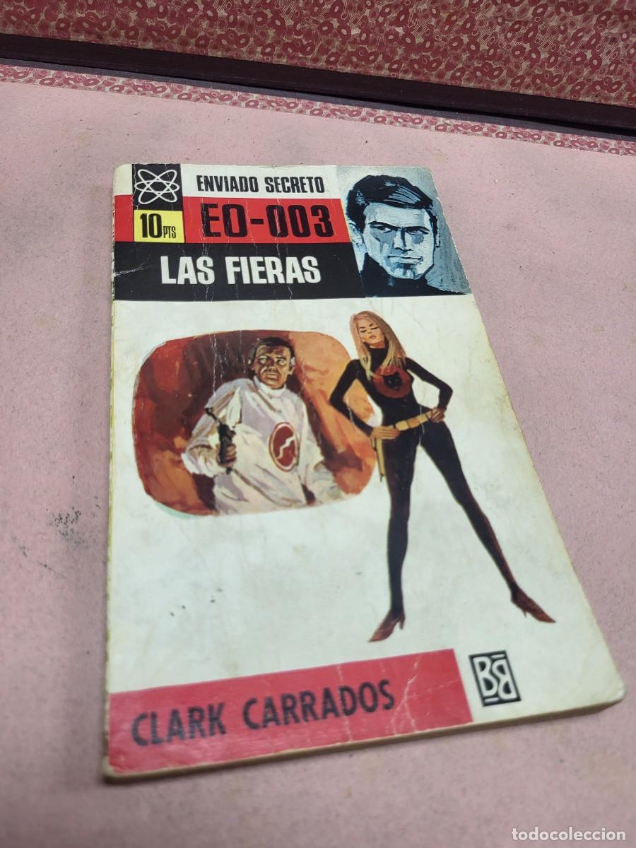 Libros de segunda mano: LIBRO BOLSILLO ENVIADO SECRETO BRUGUERA CLARK CARRADOS 22