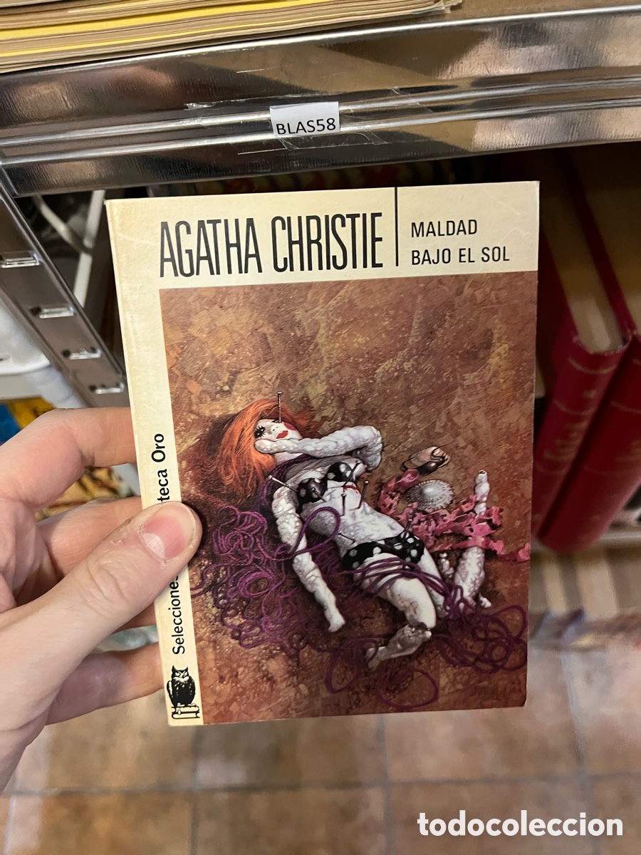 Libros de segunda mano: BLAS58 AGATHA CHRISTIE bteca Oro Seleccione MALDAD BAJO EL SOL