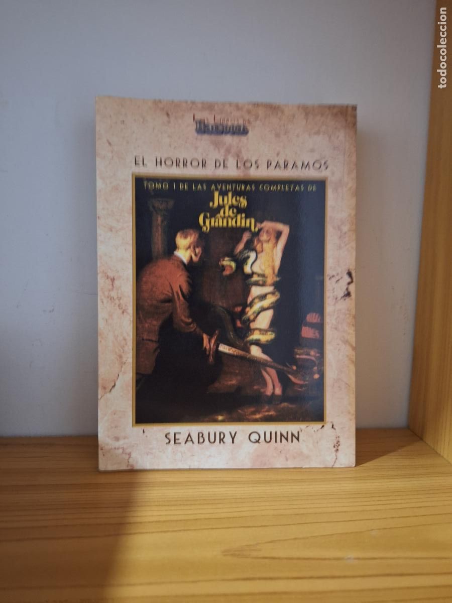 Libros de segunda mano: El horror de los p&aacute;ramos - Seabury Quinn