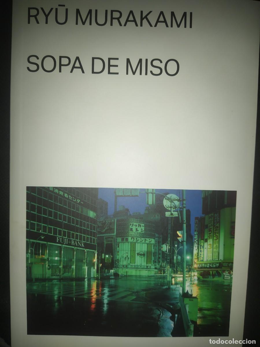 Libros de segunda mano: Sopa de miso - Ryu Murakami - Foto 1