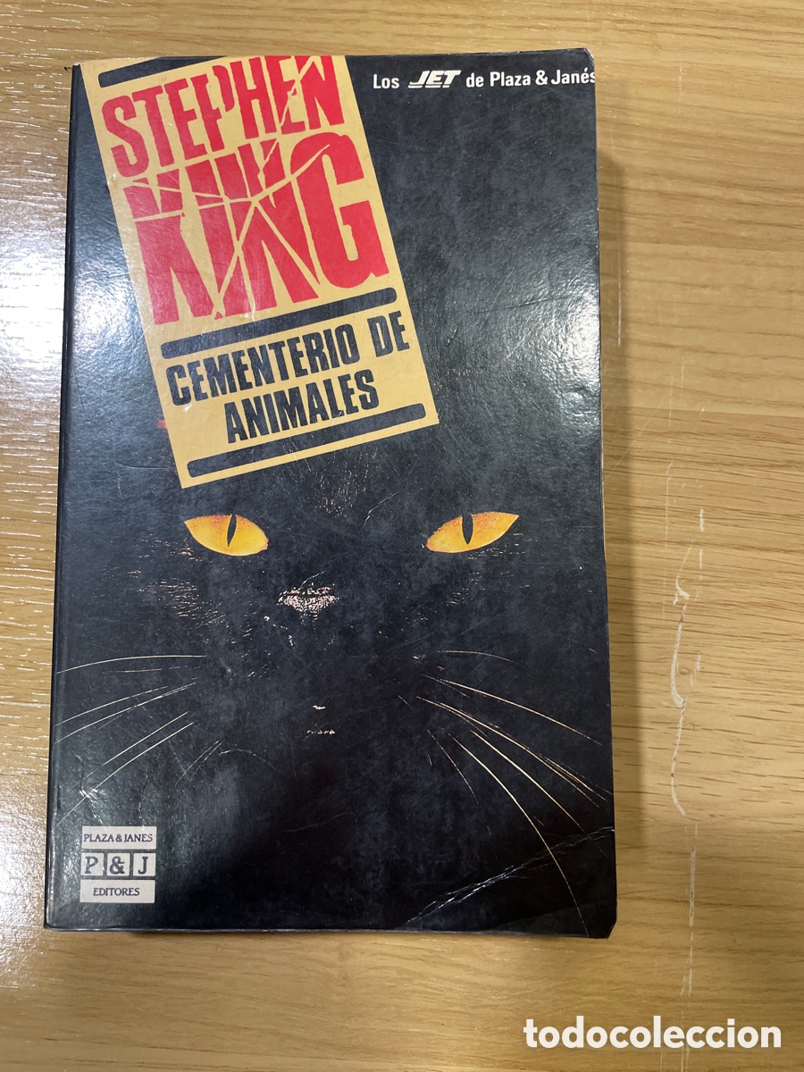 Libros de segunda mano: Cementerio de animales Stephen King 1990 Plaza &Janes editores