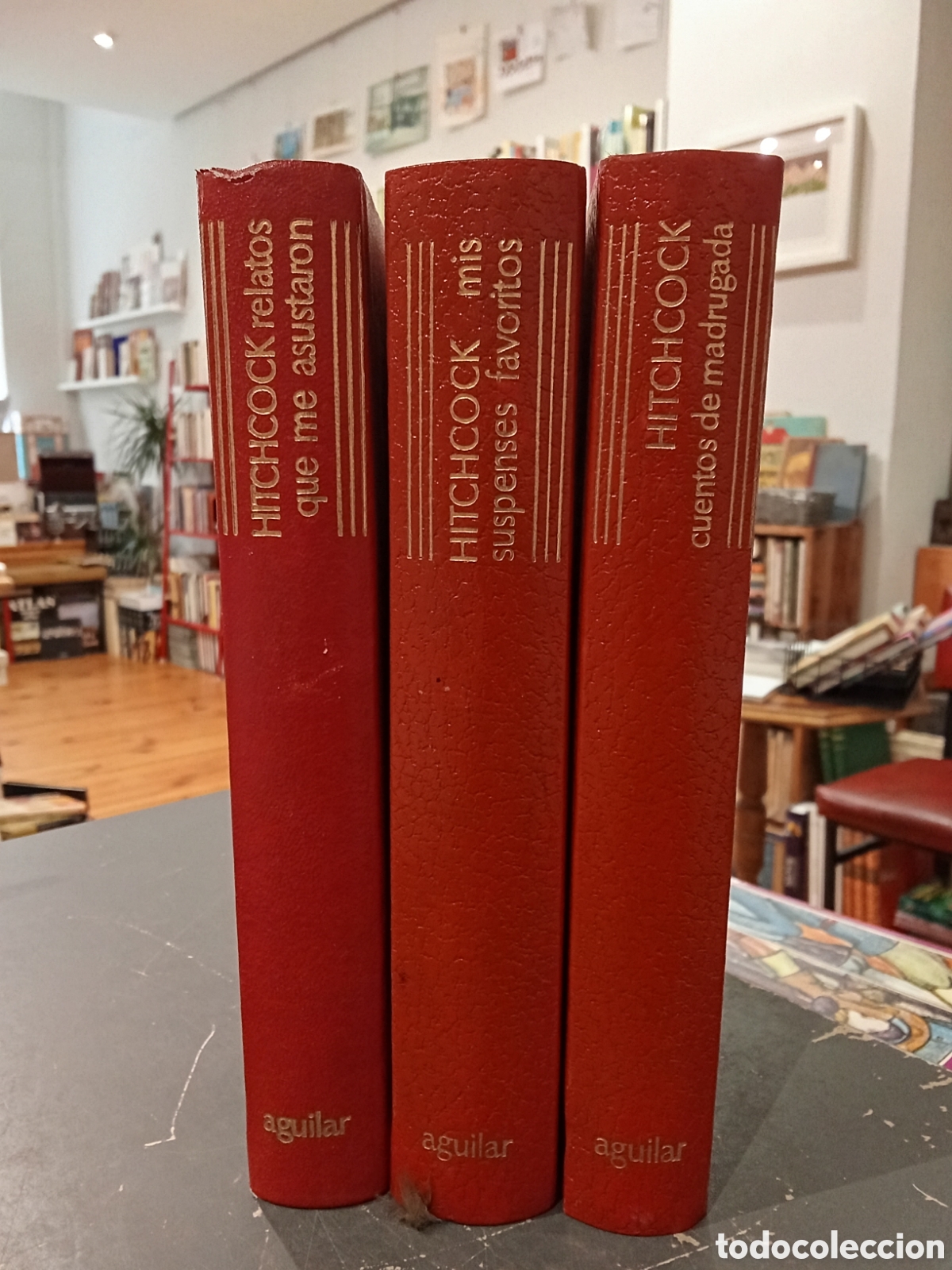 Libros de segunda mano: 3 Libros Alfred Hitchcock Editorial Aguilar