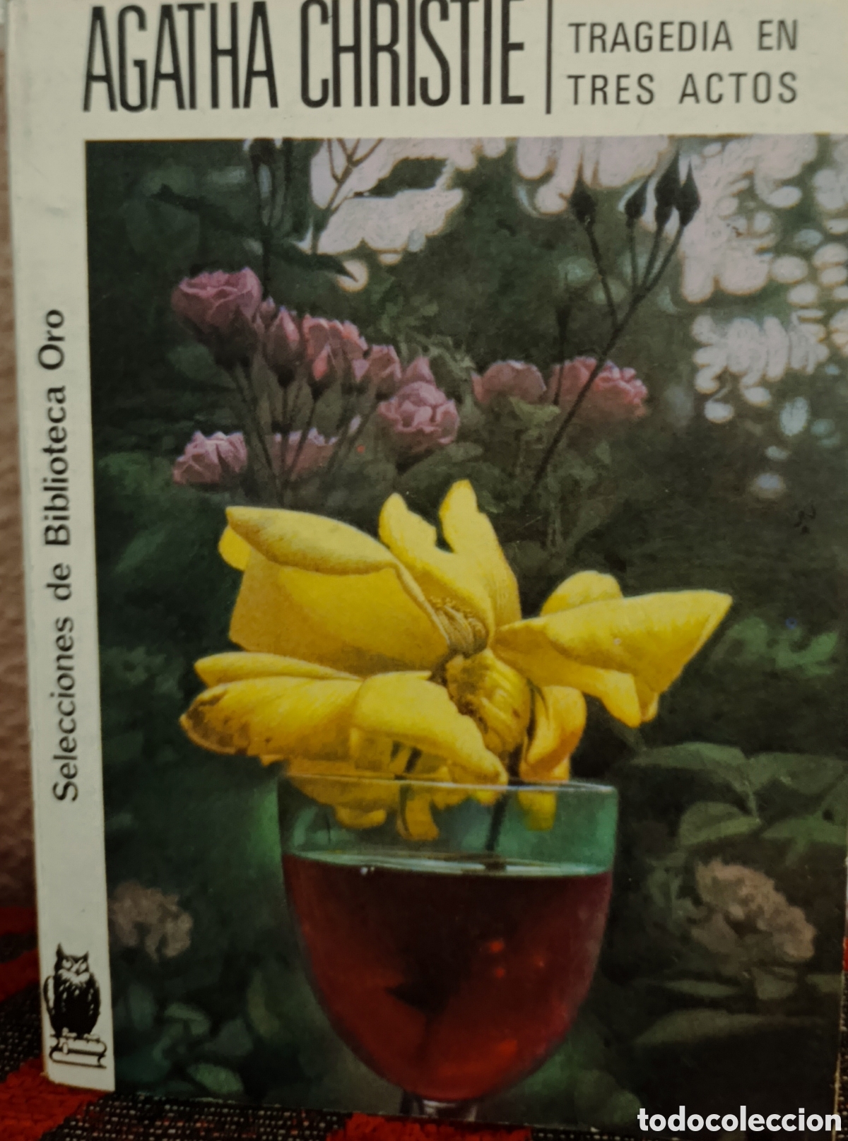 Libros de segunda mano: Libro: Tragedia en Tres Actos - Agatha Christie (Selecciones de Biblioteca Oro, 1983)