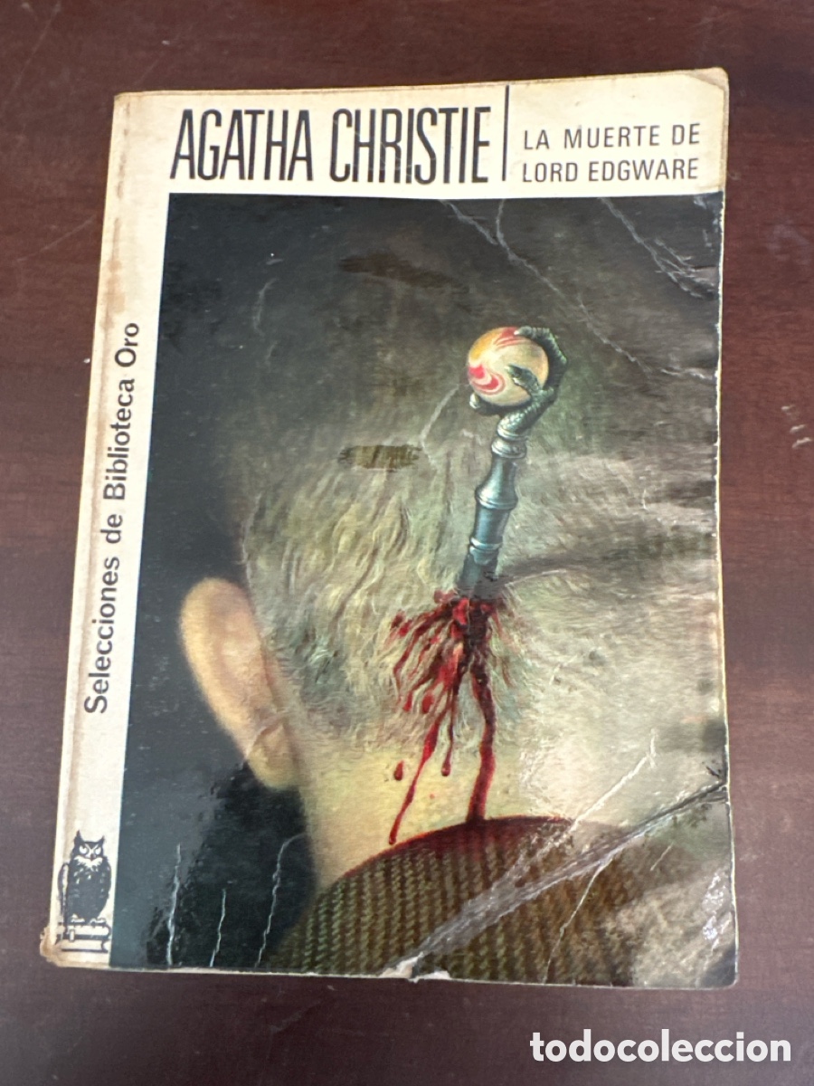 Libros de segunda mano: AGATHA CHRISTIE.La muerte de Lord Edgware (Selecc.biblioteca oro). Ed. Molino 1959
