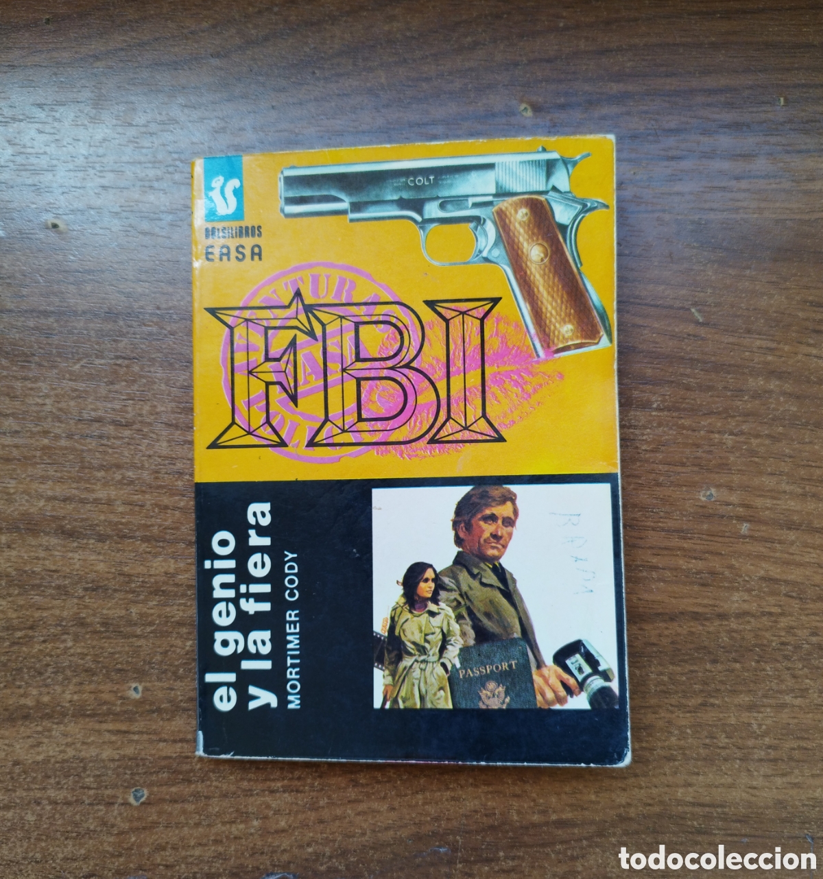 Libros de segunda mano: BOLSILIBROS EASA F.B.I N&deg;68 EL GENIO Y LA FIERA