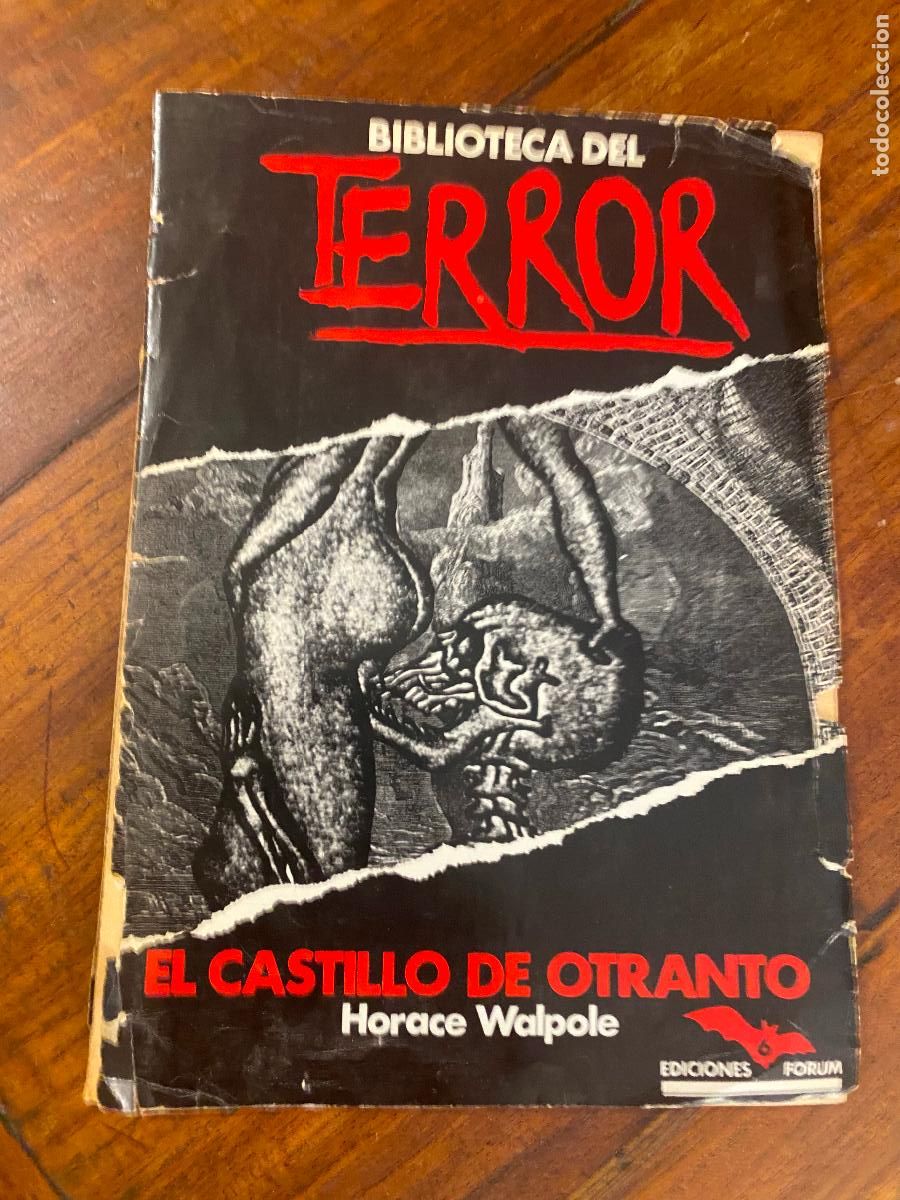 Libros de segunda mano: EL CASTILLO DE OTRANTO. HORACE WALPOLE. BIBLIOTECA DEL TERROR 6. R&Uacute;STICA