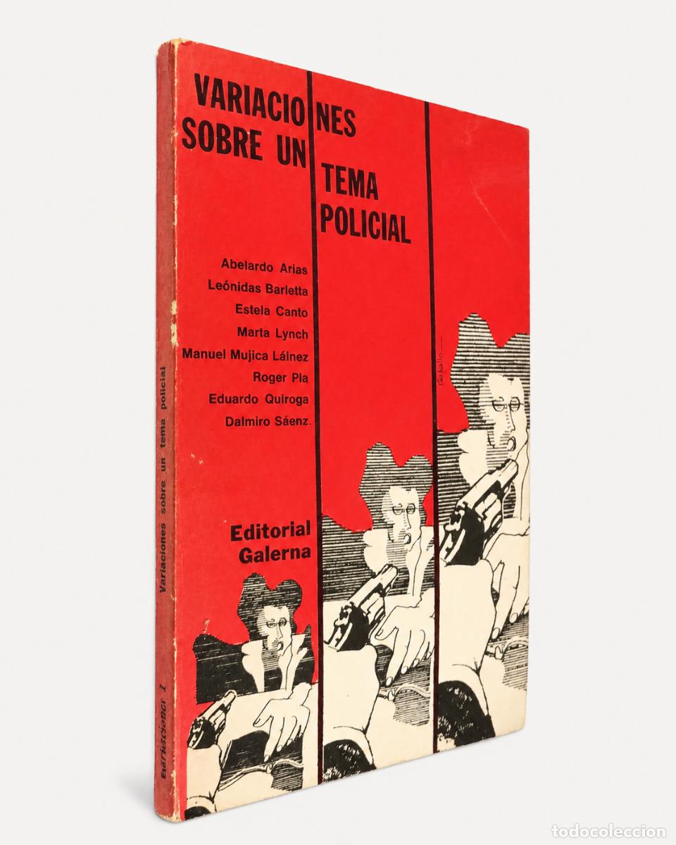 Libros de segunda mano: Variaciones sobre un tema policial &mdash; Varios autores &mdash; Editorial Galerna &mdash; 1968 - LM