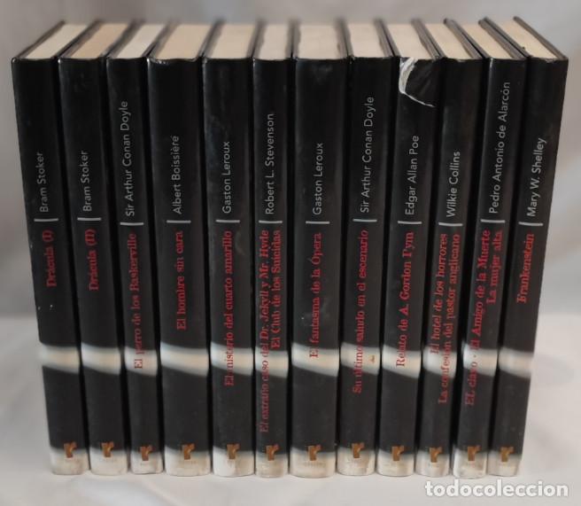 Libros de segunda mano: NOVELAS DE SUSPENSE Y TERROR, 12 TOMOS, RUEDA 2002, DRACULA, ETC.. LIBROS