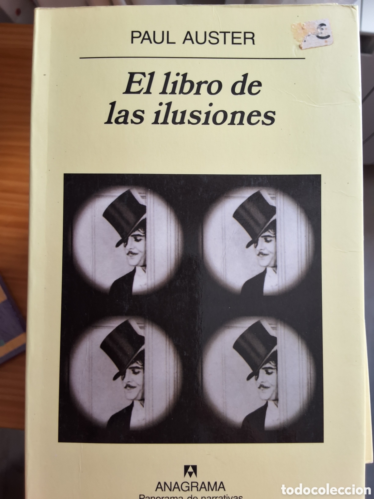 Libros de segunda mano: El libro de las ilusiones de P. Auster a&ntilde;o 2004 edita Anagrama