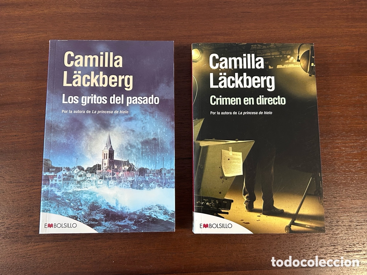 Libros de segunda mano: LOS GRITOS DEL PASADO / CRIMEN EN DIRECTO. CAMILA L&Auml;CKBERG. EDITORIAL MAEVA