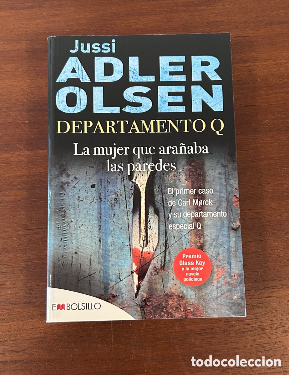 Libros de segunda mano: DEPARTAMENTO Q. LA MUJER QUE ARA&Ntilde;ABA LAS PAREDES. JUSSI ADLER OLSEN