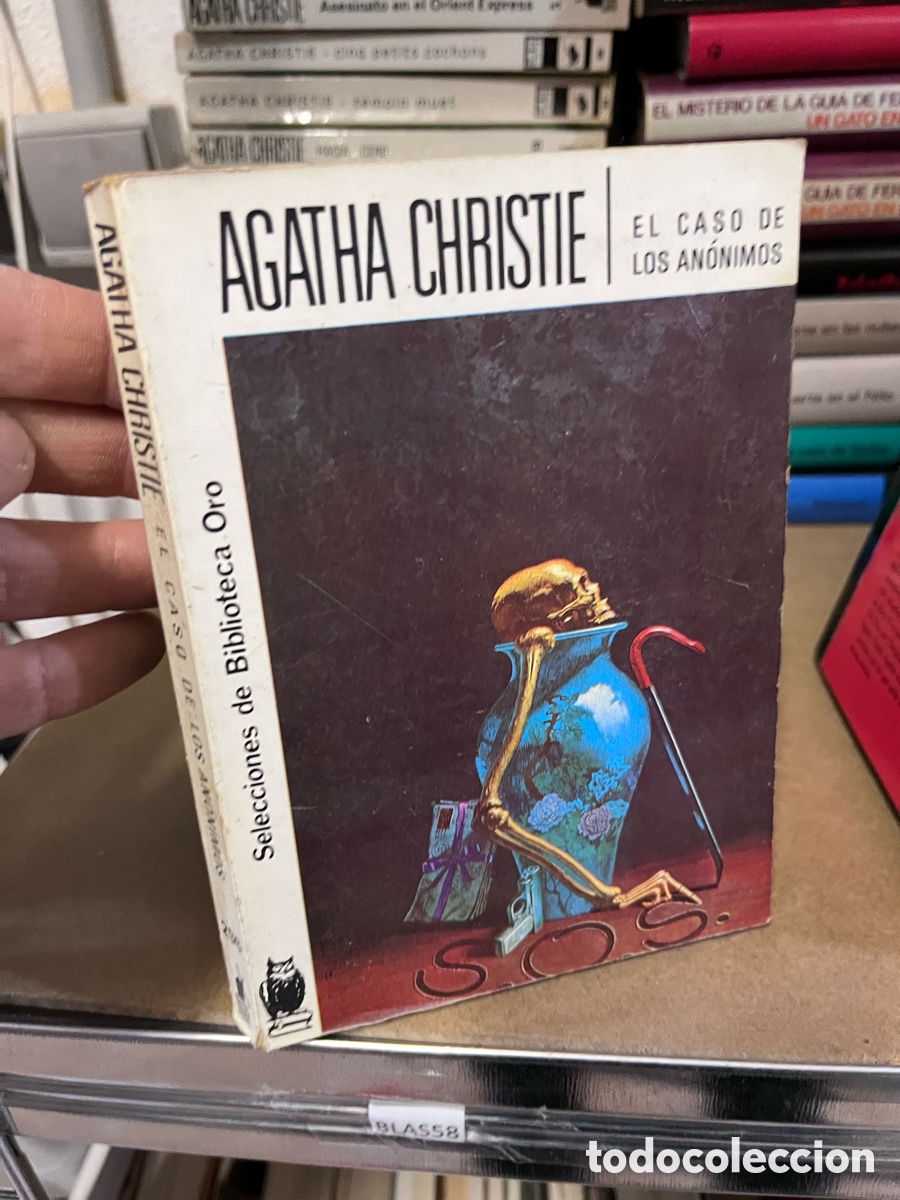 Libros de segunda mano: Blas58 AGATHA CHRISTIE Biblioteca Oro Seleccion - el caso de los an&oacute;nimos