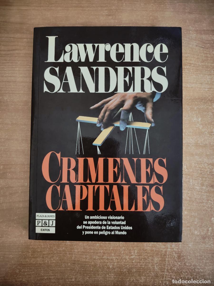 Libros de segunda mano: Crimenes Capitales - Lawrence Sanders - Plaza & Janes, 1991
