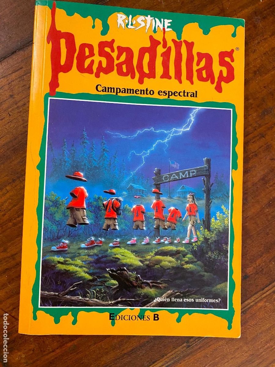 Libros de segunda mano: PESADILLAS CAMPAMENTO ESPECTRAL R.L.STINE EDICIONES