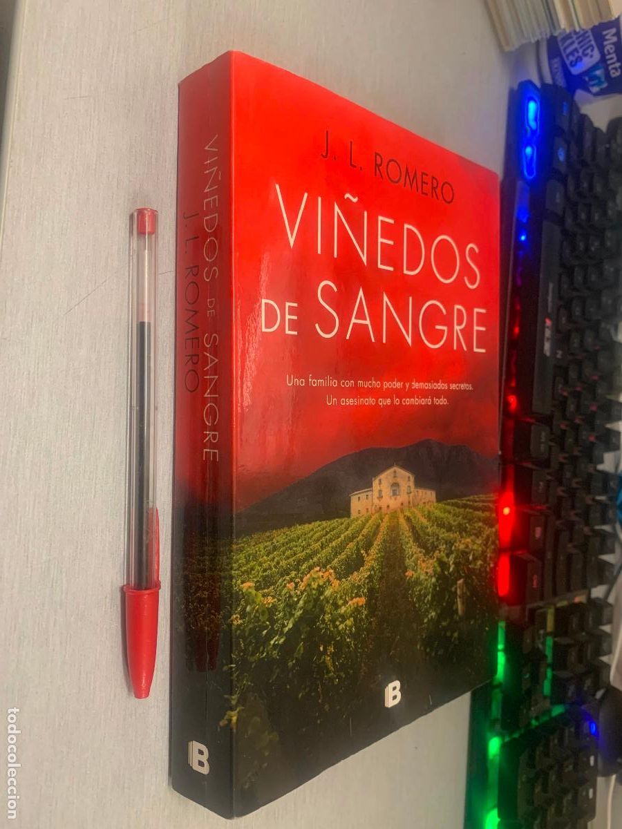 Libros de segunda mano: VI&Ntilde;EDOS DE SANGRE / J. L. ROMERO / EDICIONES B 1&ordf; EDICI&Oacute;N 2024