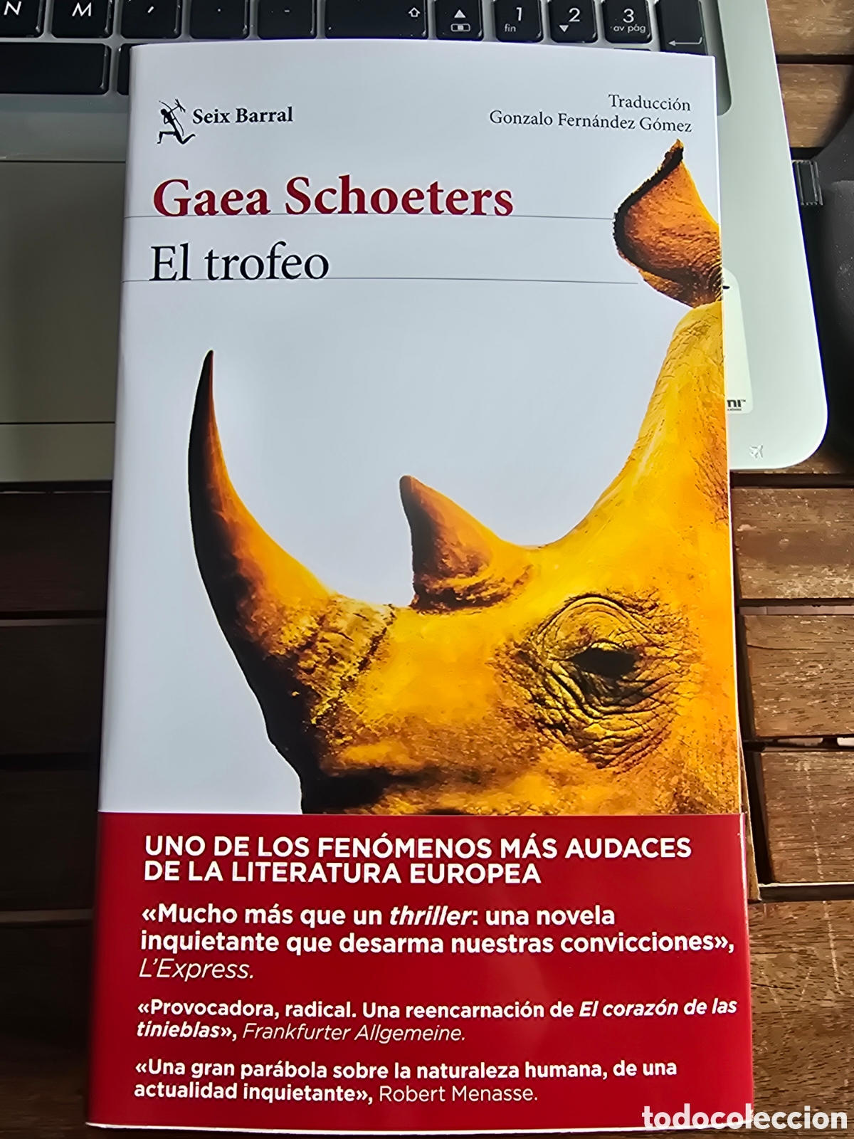 Libros de segunda mano: El trofeo Gaea Schoeters SEIX BARRAL EDICIONES 2026 novela Thriller sobre espias y espionaje