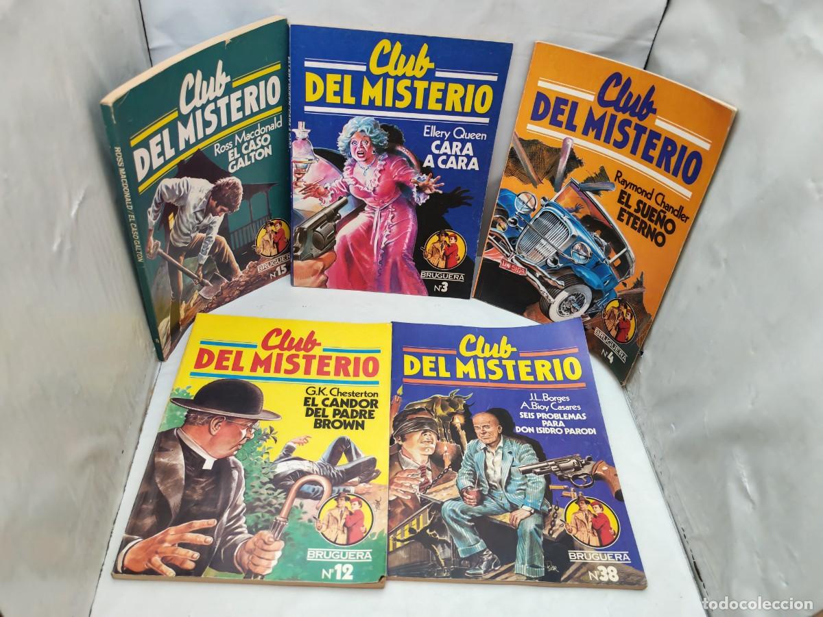 Livres d'occasion: PACK 5 Novelas Negras Colecci&oacute;n CLUB DEL MISTERIO (BRUGUERA): El Sue&ntilde;o Eterno / Y 4 LIBROS M&Aacute;S...