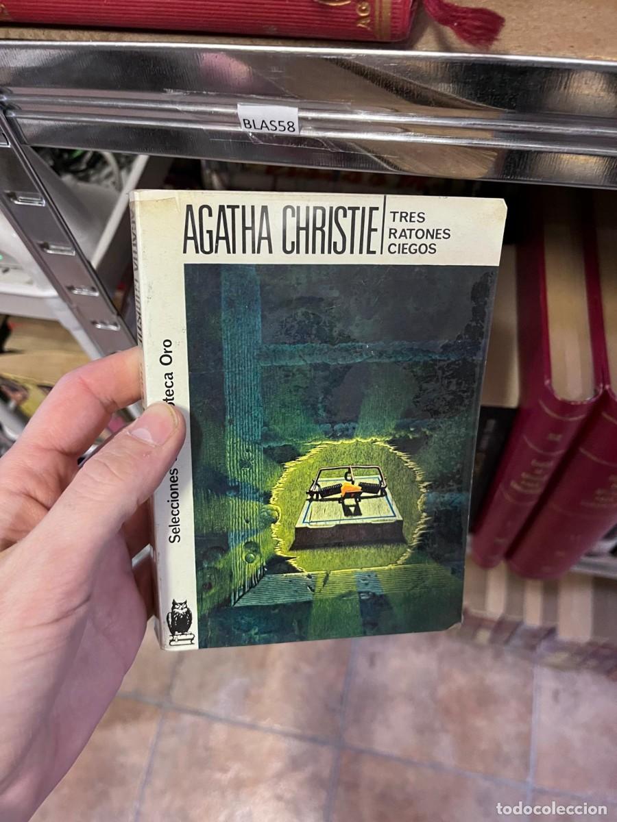 Libros de segunda mano: BLAS58 AGATHA CHRISTIE TRES RATONES CIEGOS