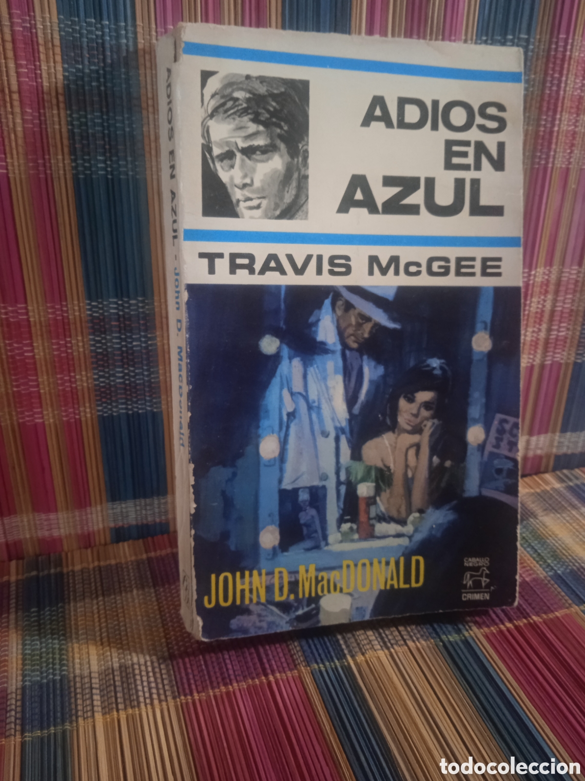Libros de segunda mano: TRAVIS MCGEE, ADIOS EN AZUL * JOHN MACDONALD * serie Caballo Negro Crimen