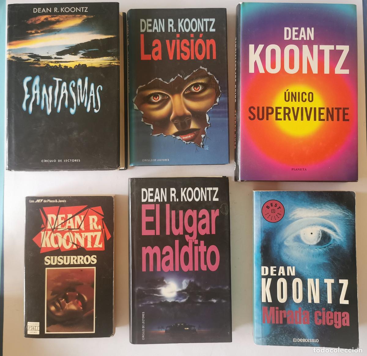 Gebrauchte B&uuml;cher: Dean R. Koontz, La visi&oacute;n. El lugar maldito. &Uacute;nico superviviente. Susurros. Mirada ciega Fantasmas