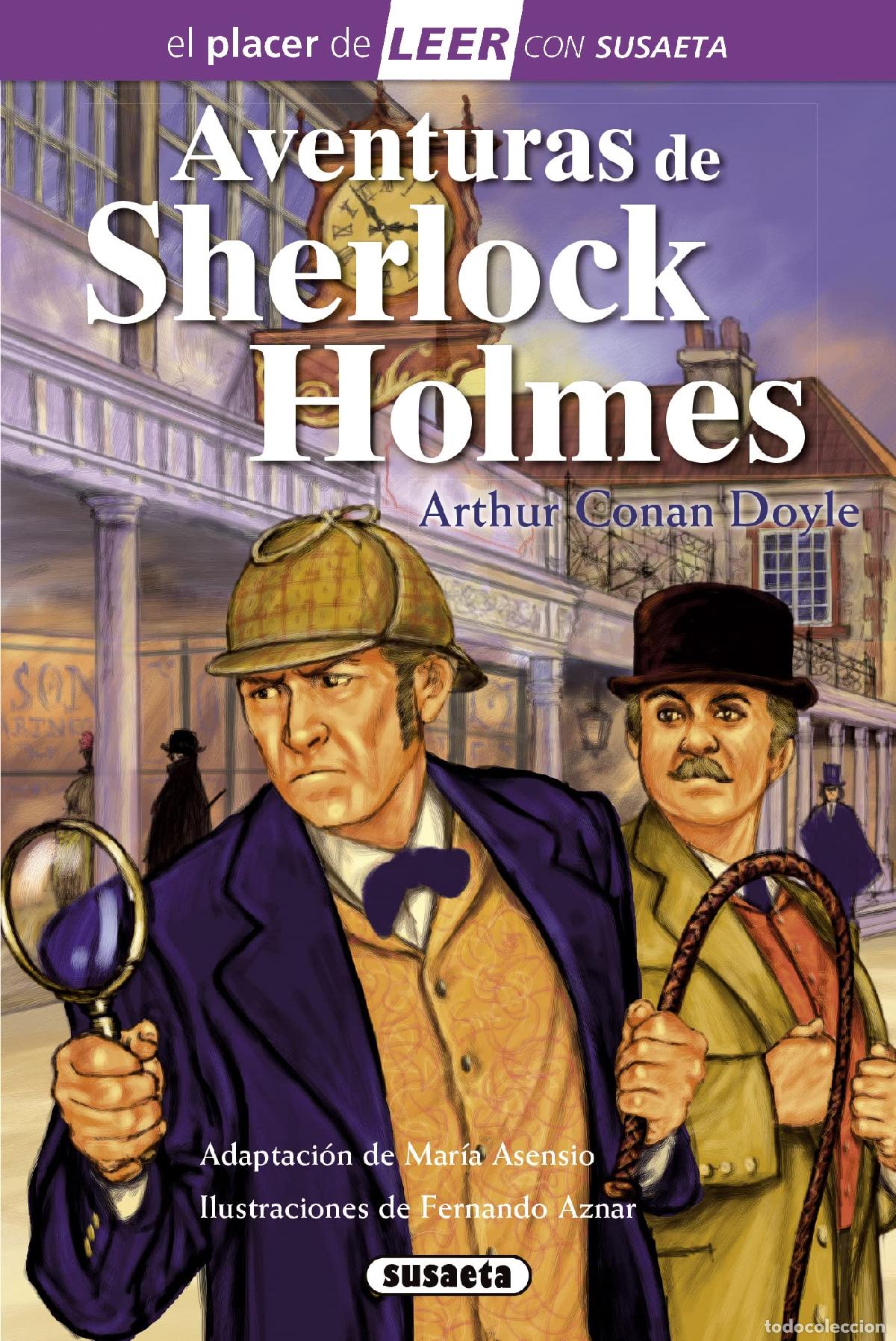 Libros de segunda mano: Las aventuras de Sherlock Holmes (El placer de LEER con Susaeta - nivel 4)