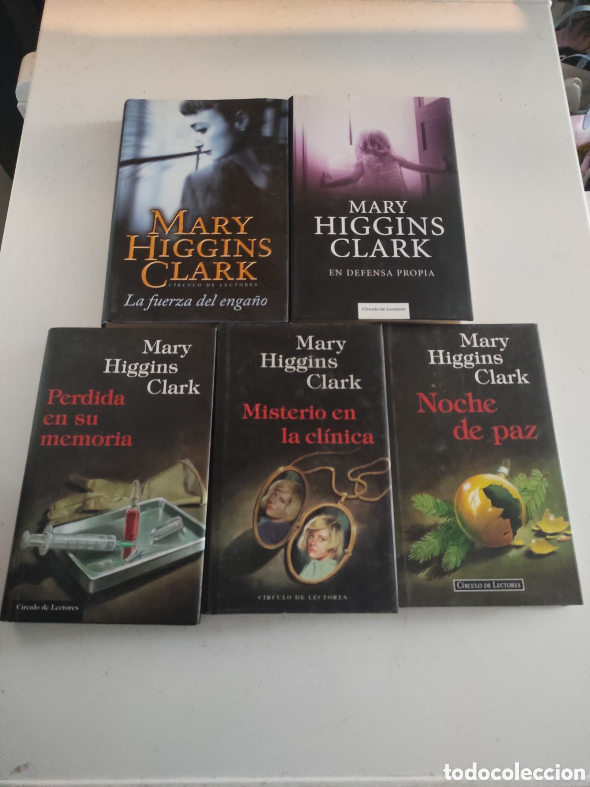 Libros de segunda mano: Lote Mary Higgins Clark: 5 libros
