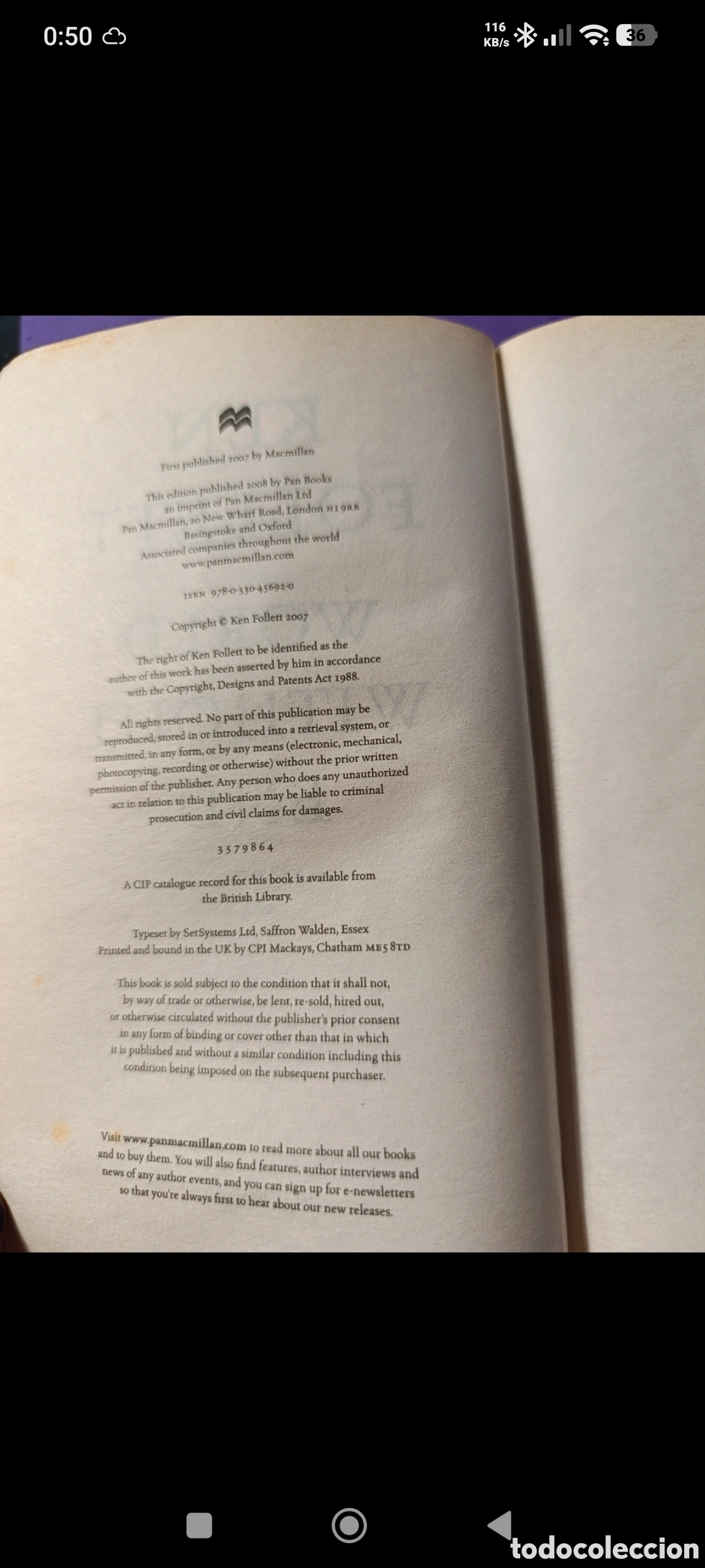 Libros de segunda mano: World Without End - Ken Follet - Foto 4