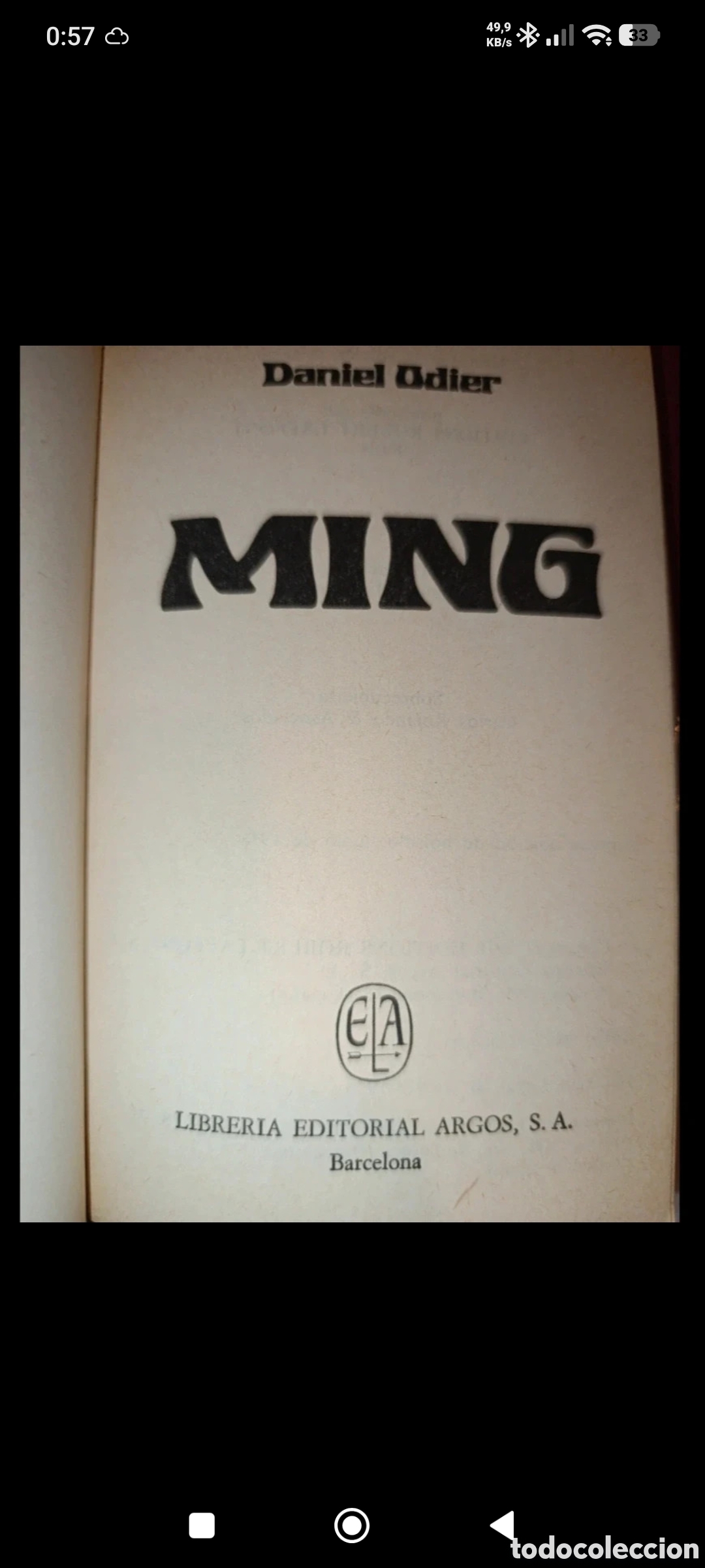 Libros de segunda mano: Libro MING - Daniel Odier - Foto 6