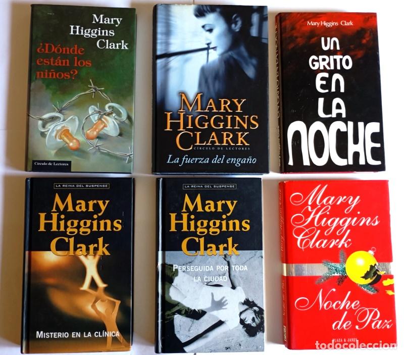 Libros de segunda mano: LOTE DE SEIS LIBROS DE MARY HIGGINS CLARK