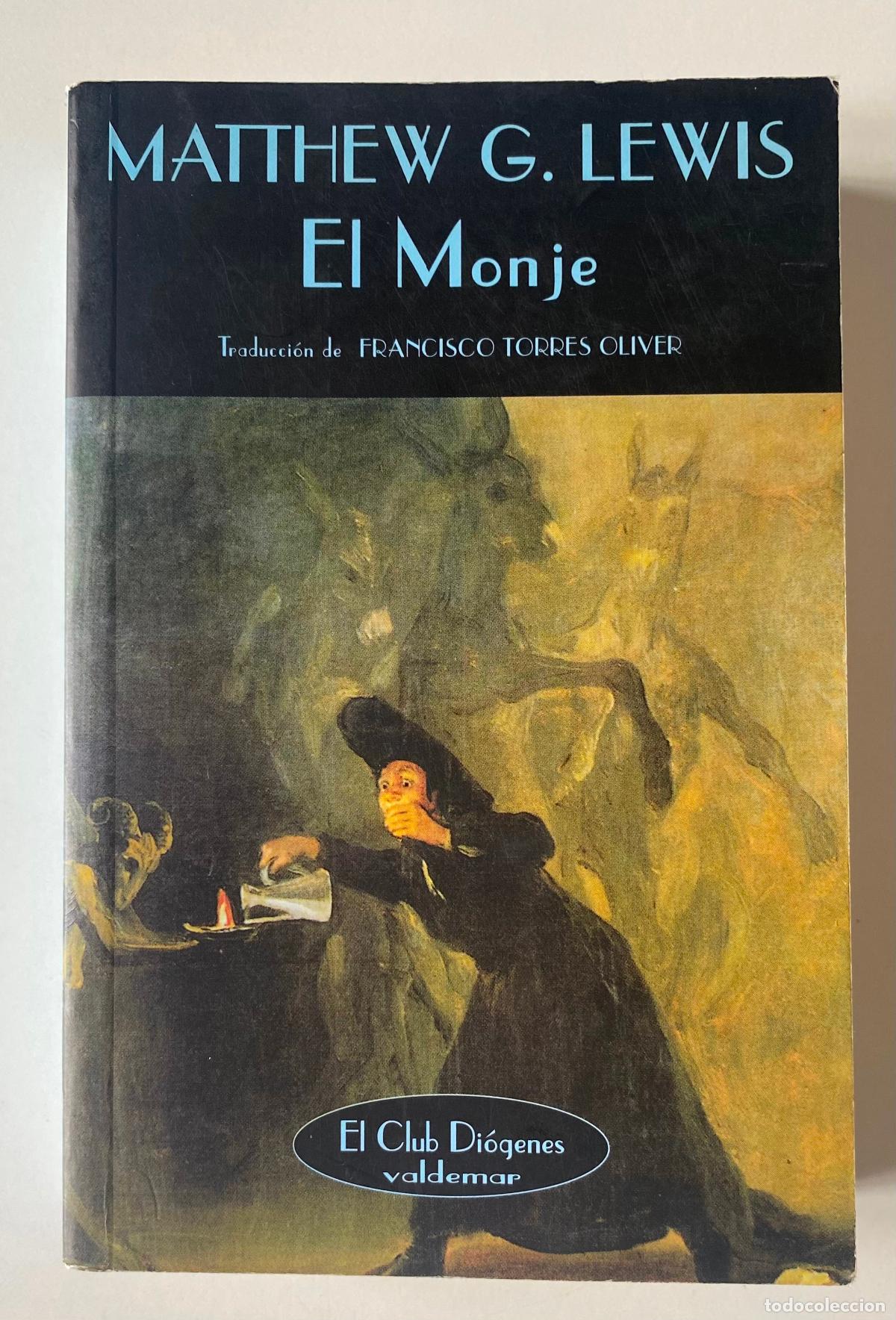 Libros de segunda mano: El Monje. Matthew G. Lewis. Editorial Valdemar. Club Diogenes